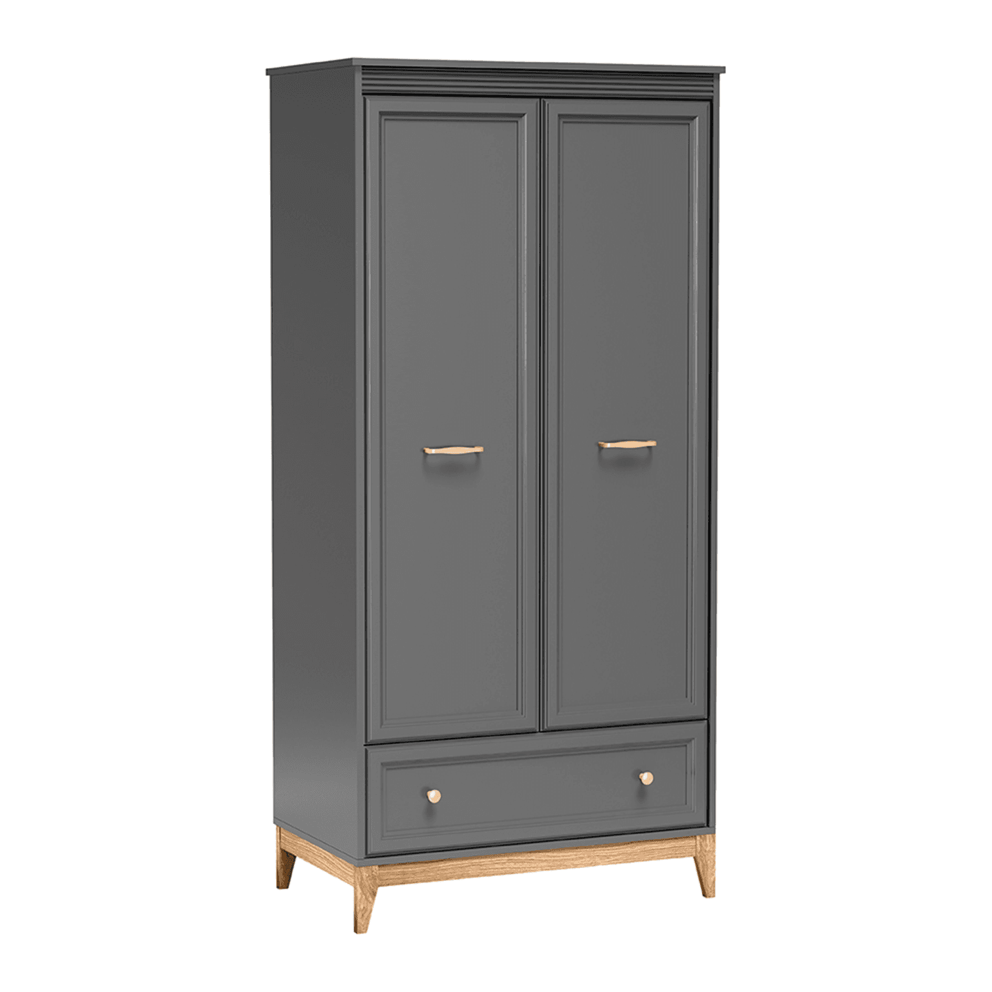 Szafa Harton 92 cm szary diamentowy