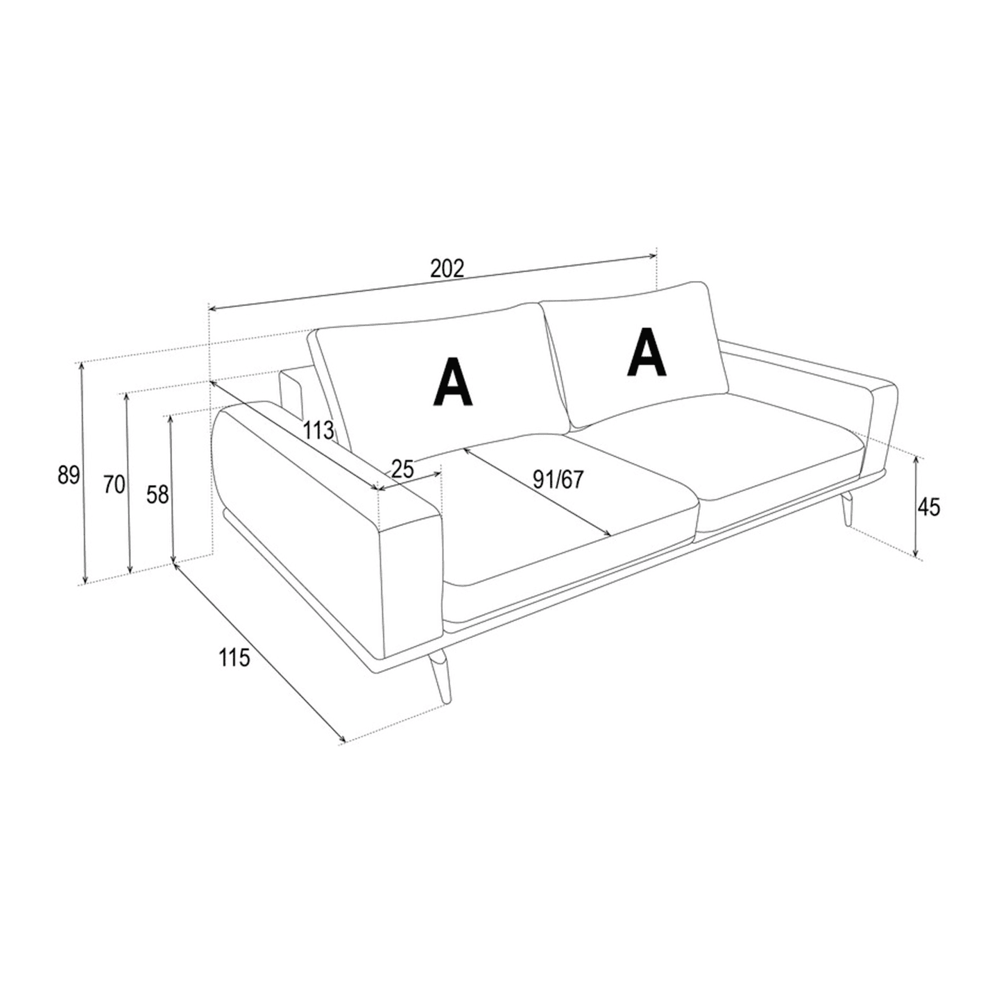 Sofa Selene 2