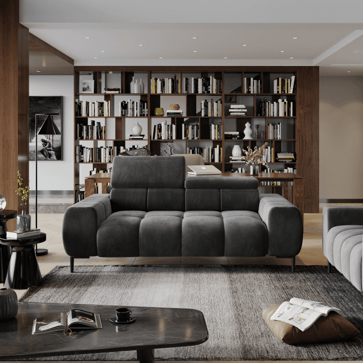 Sofa Plaza 2 regulowane zagłówki WERSAL