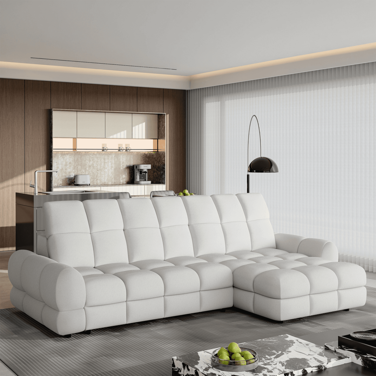 Designerski narożnik rozkładany Tollo S - zdjęcie 2