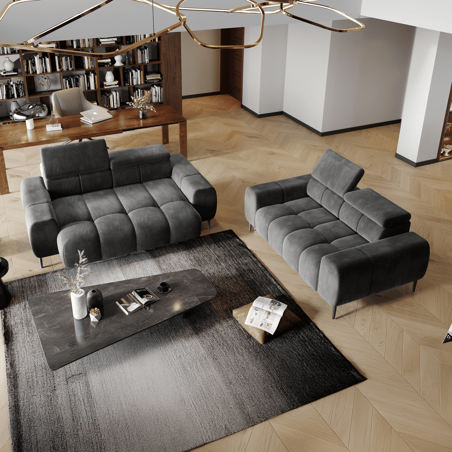 Sofa elektrycznie regulowana Plaza 3,5E