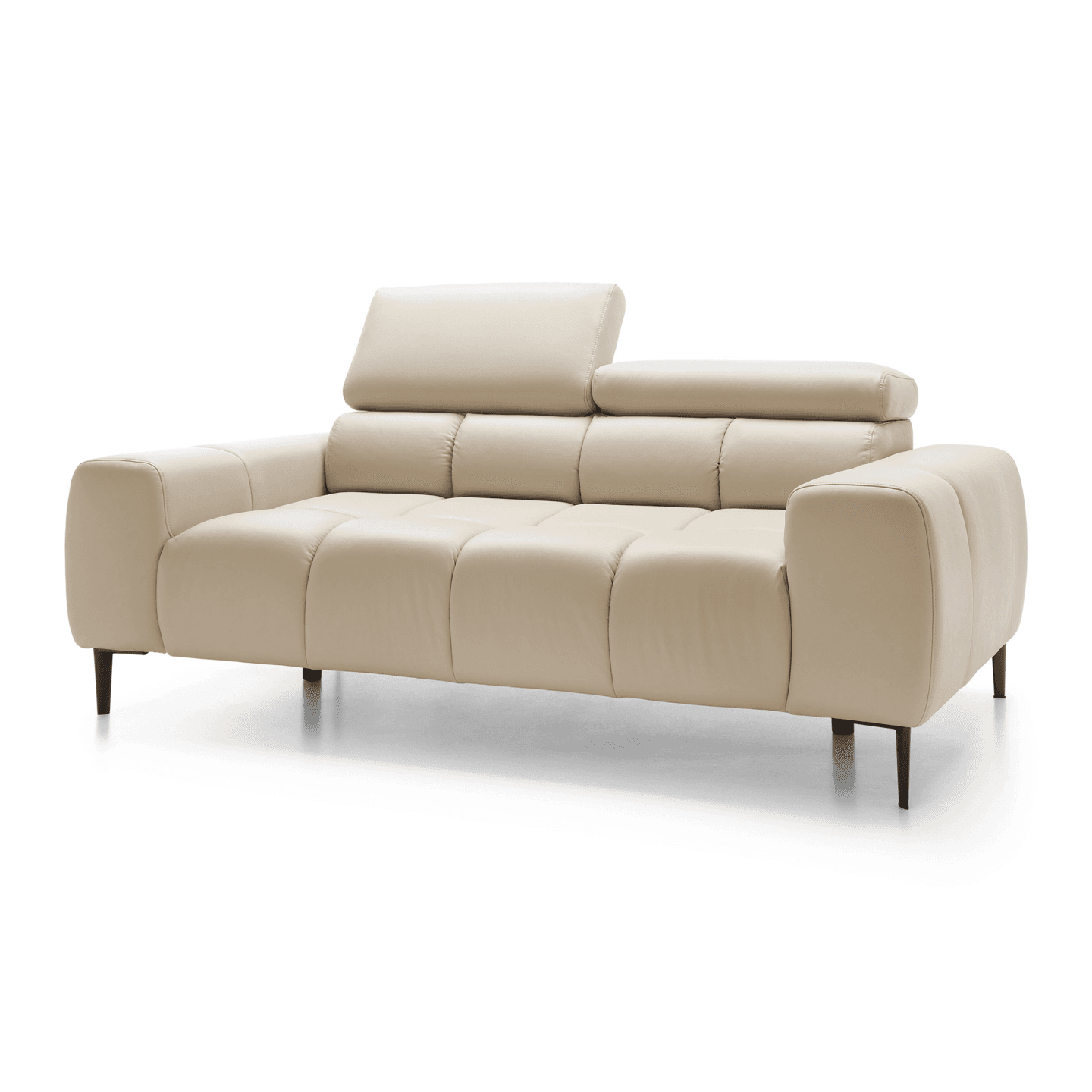 Regulowana skórzana sofa elektryczna Plaza 2E WERSAL