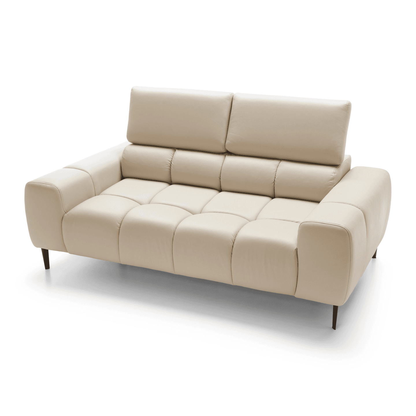 Regulowana skórzana sofa elektryczna Plaza 2E WERSAL