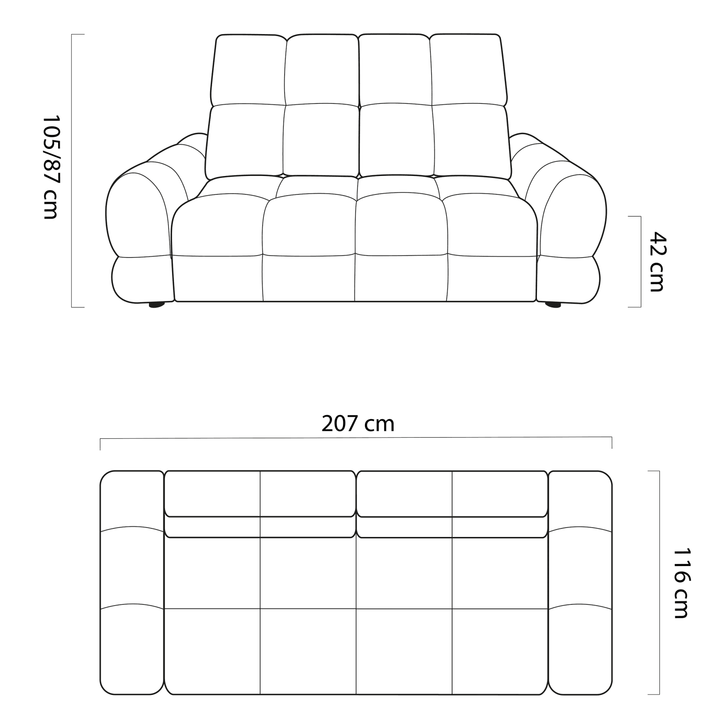 Nowoczesna Sofa Tollo S3