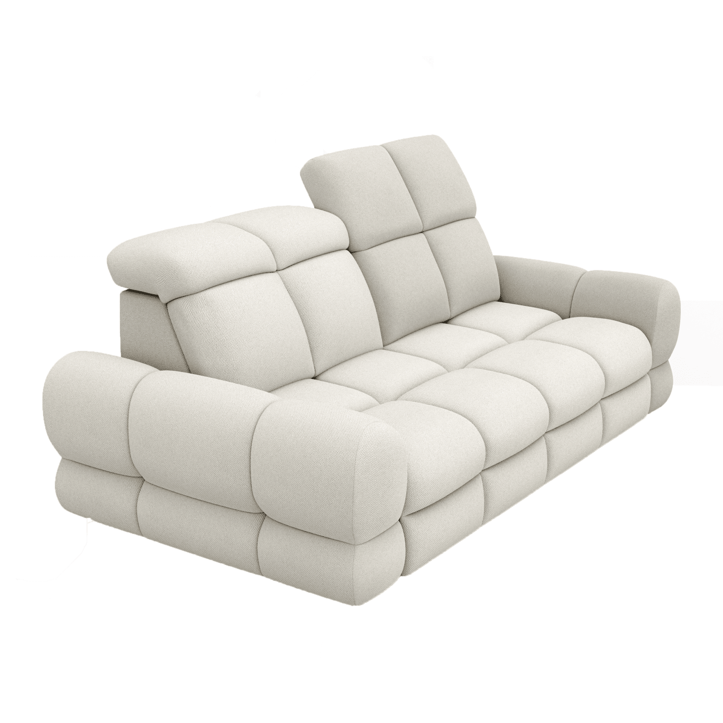 Sofa Tollo S3 z regulowanymi zagłówkami WERSAL