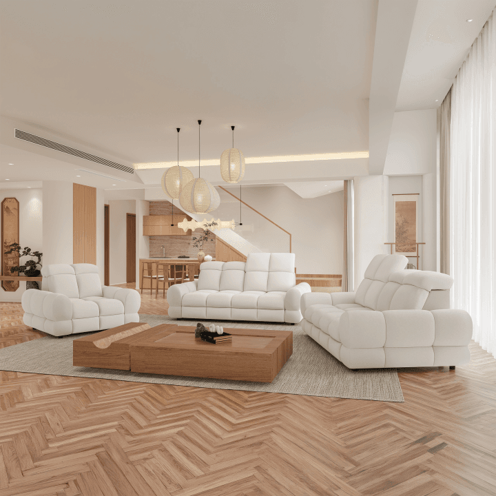 Zestaw Tollo, Fotel, Sofa S2, Sofa S3 WERSAL