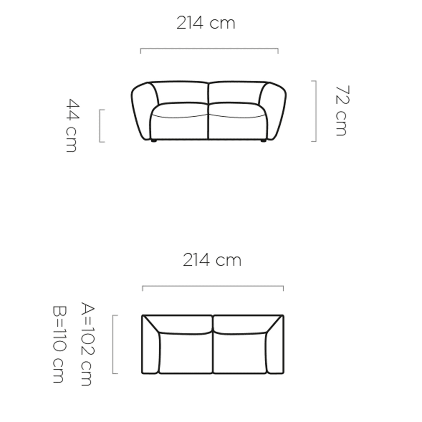 Nowoczesna sofa Candelo S70 WERSAL