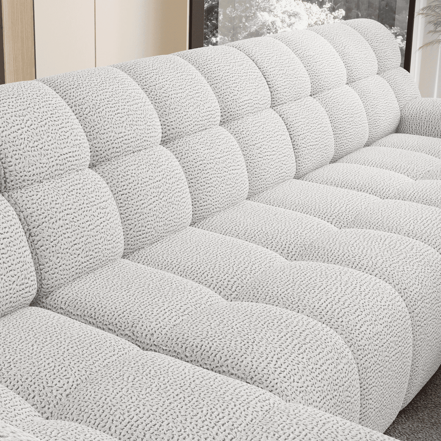Elegancki narożnik elektryczny Cocoon XL