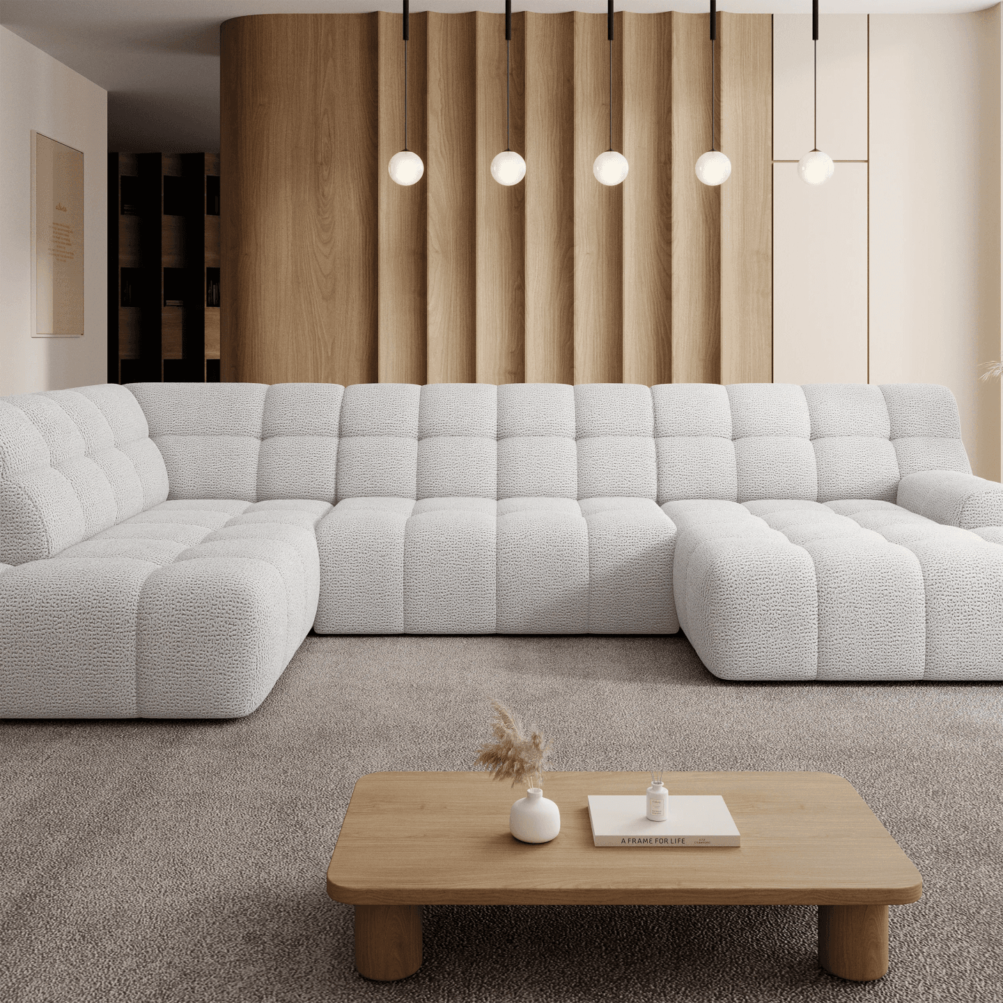 Elegancki narożnik elektryczny Cocoon XL - zdjęcie 2