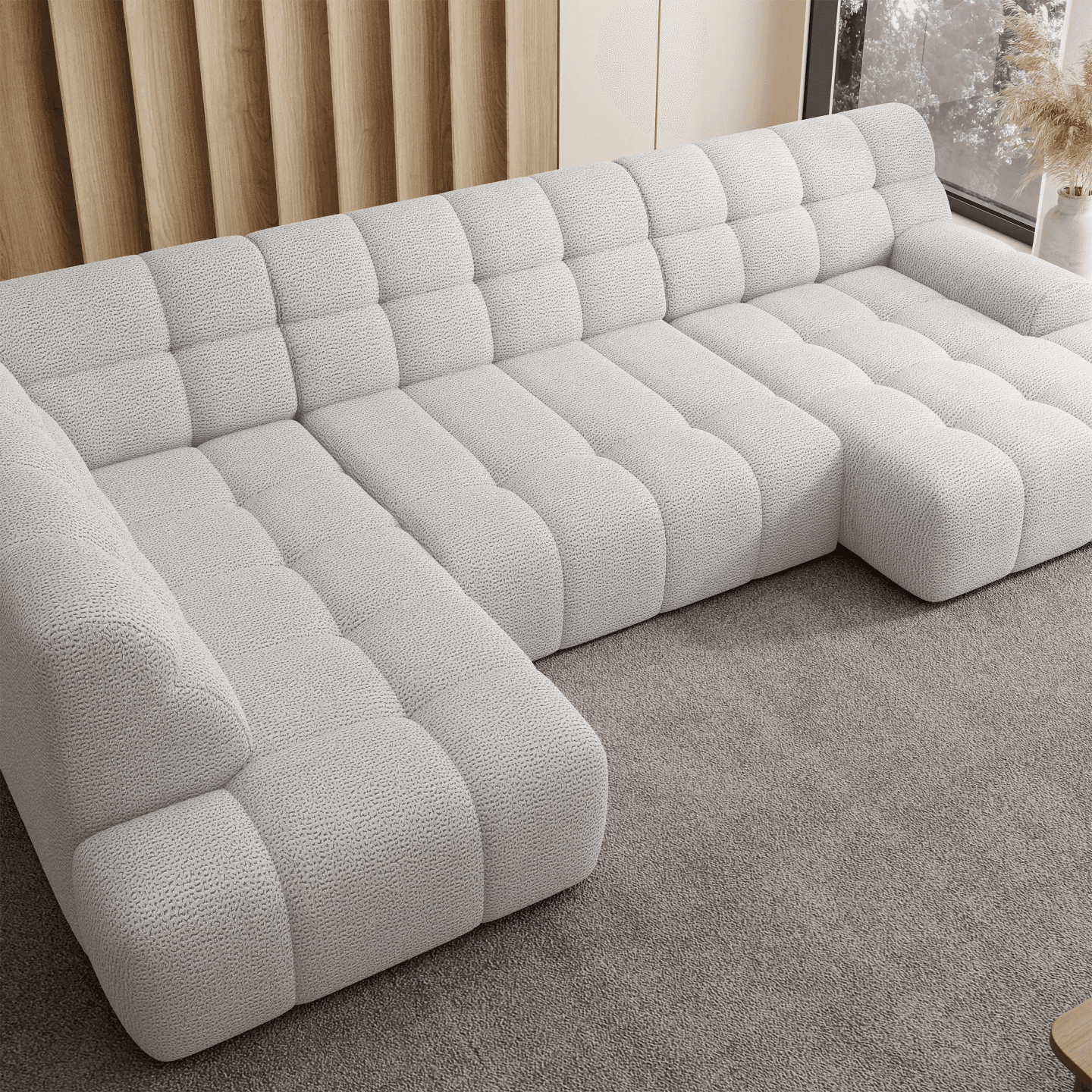 Elegancki narożnik elektryczny Cocoon XL