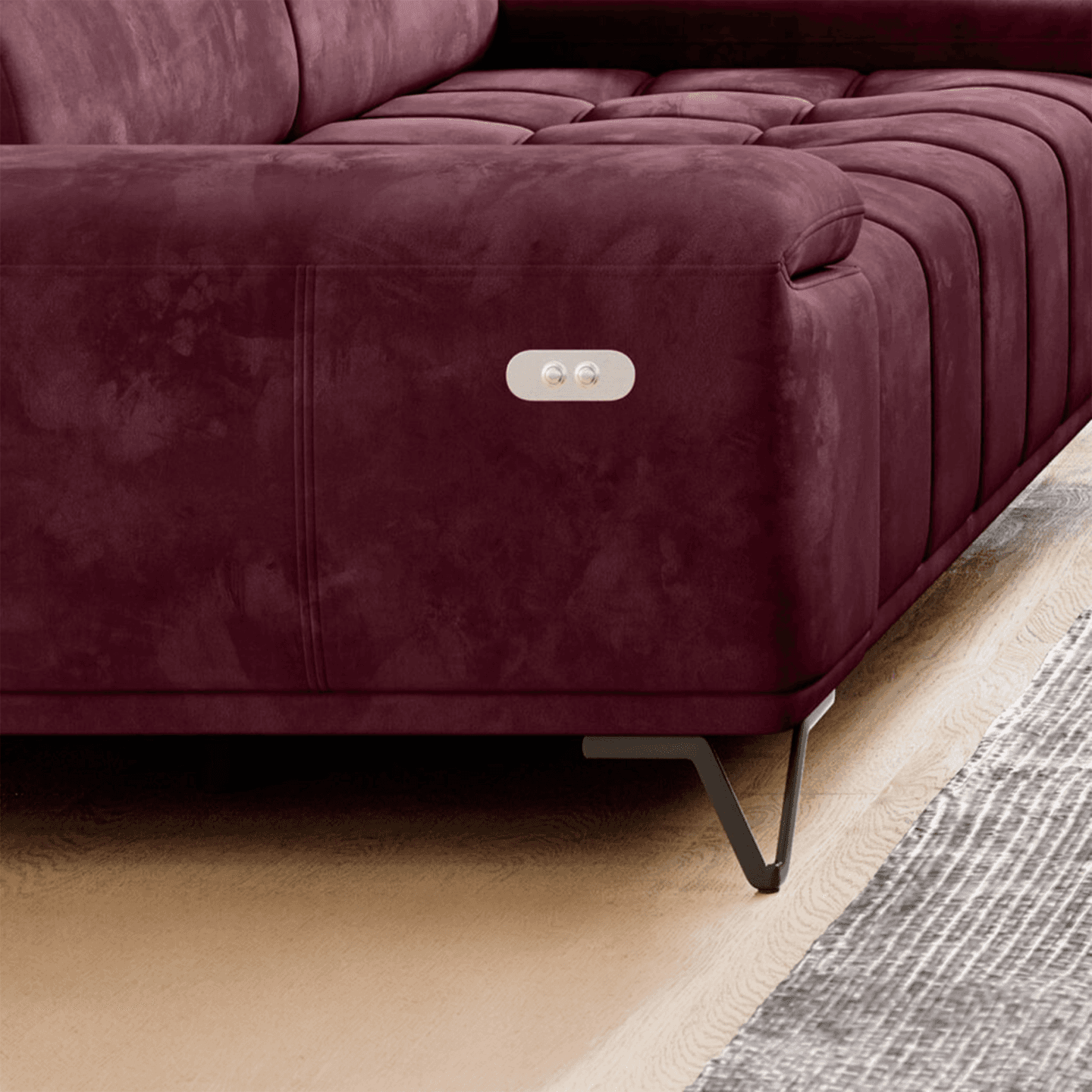 Sofa Palladio S3 ruchome zagłówki WERSAL