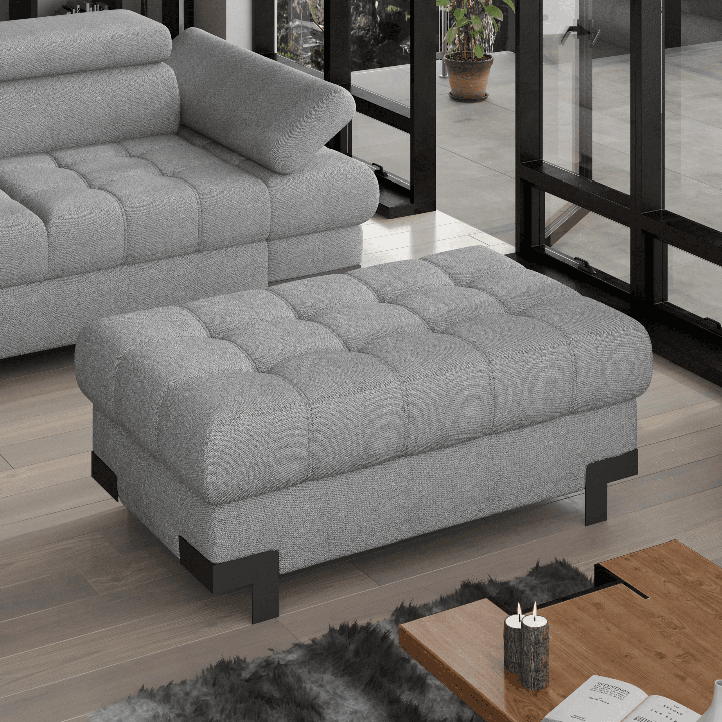 Elegancka pufa Selva WERSAL
