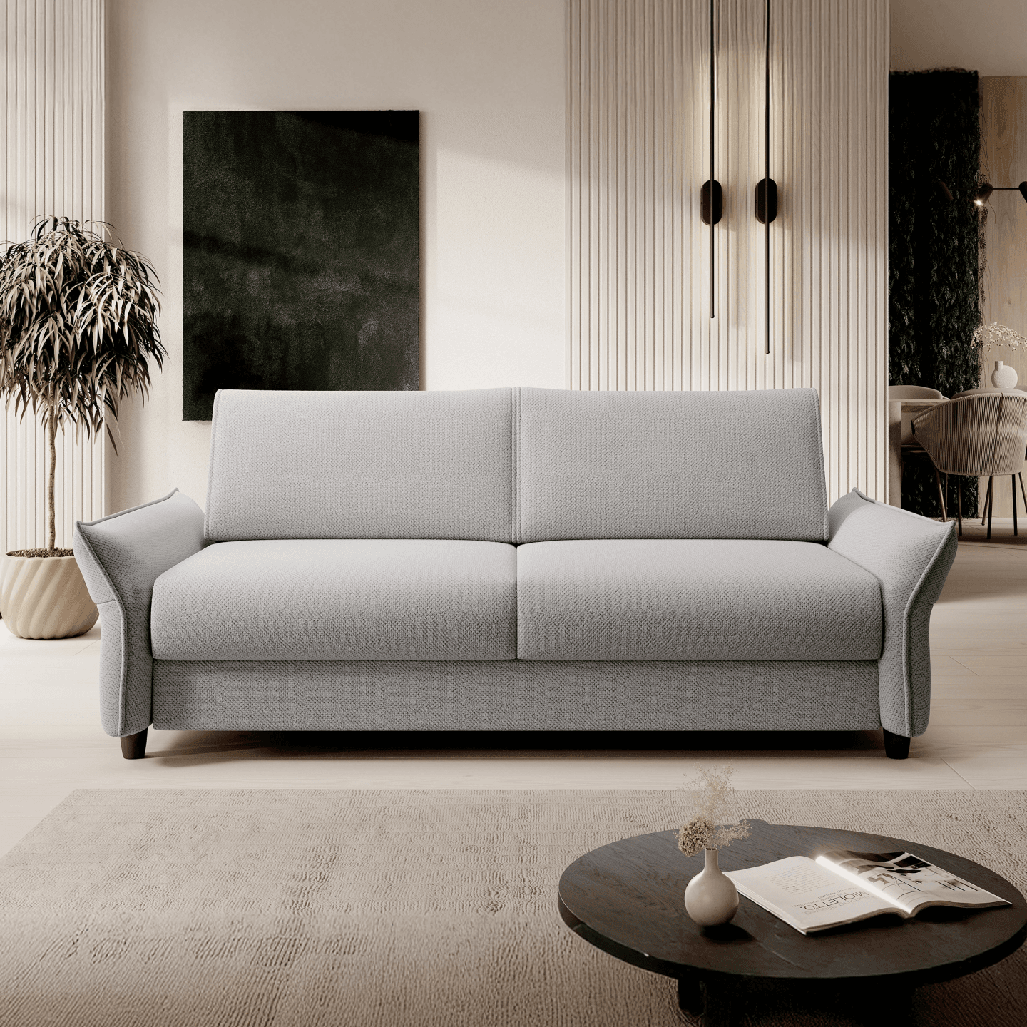WERSAL Sofa Canto 140 system włoski i materac - zdjęcie 2