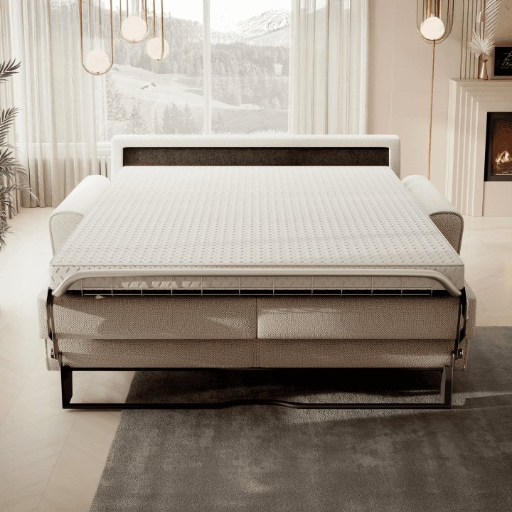 WERSAL Sofa Capri 140 system włoski i materac