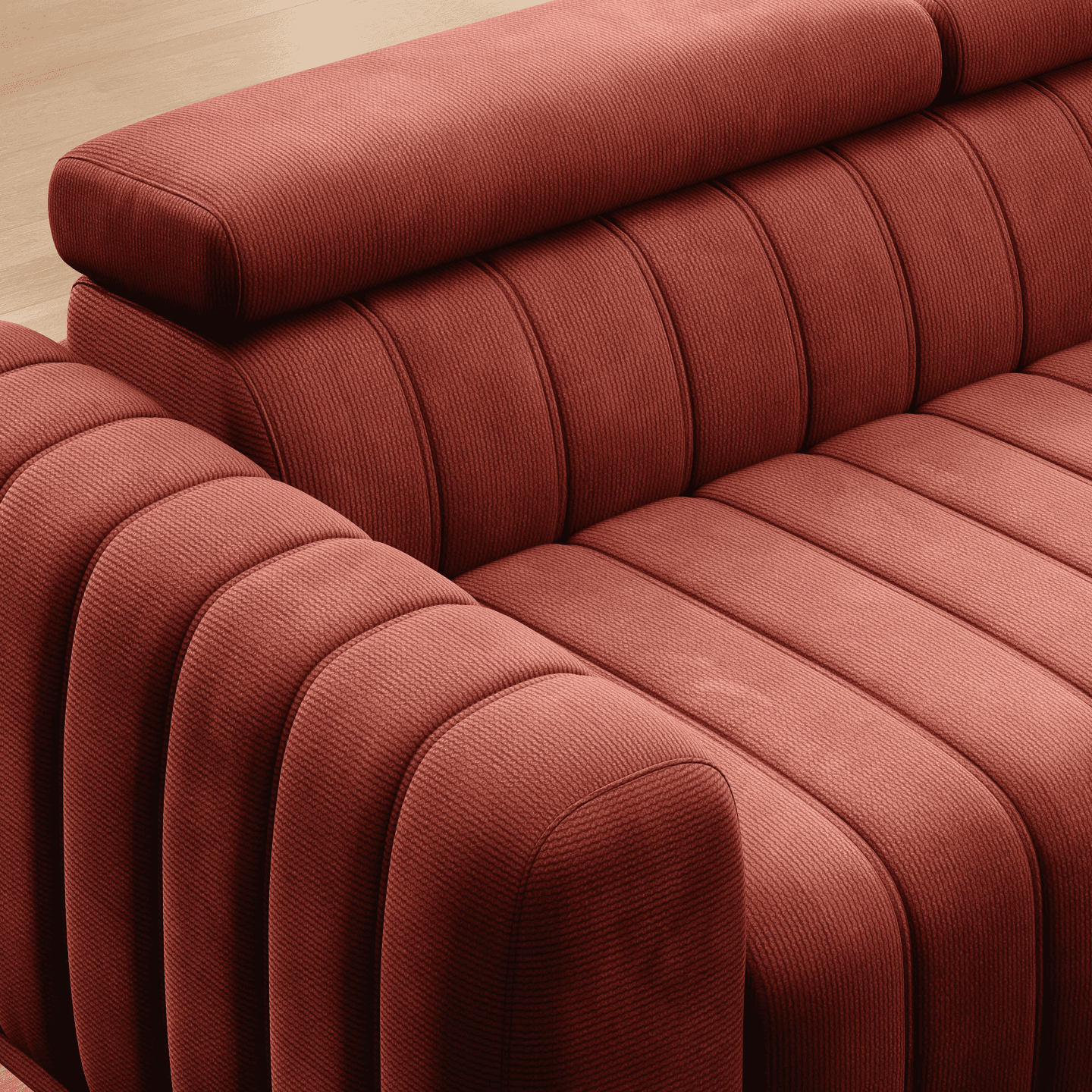 Elegancka sofa Gandi 140 ze stelażem włoskim