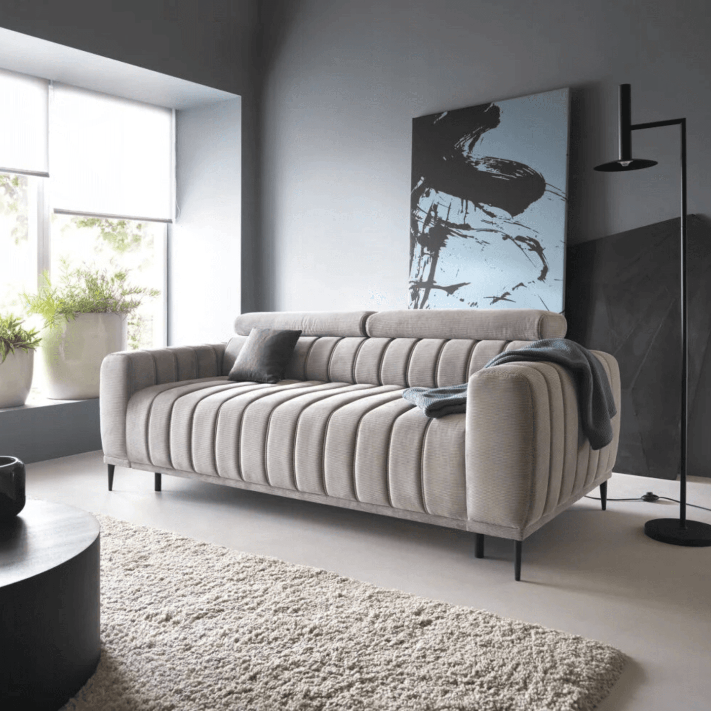 Rozkładana sofa Gandi 120 kanapa z funkcją spania - zdjęcie 2