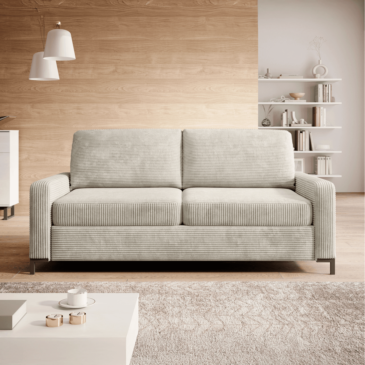 Stylowa Sofa Tino 160 z materacem - zdjęcie 2
