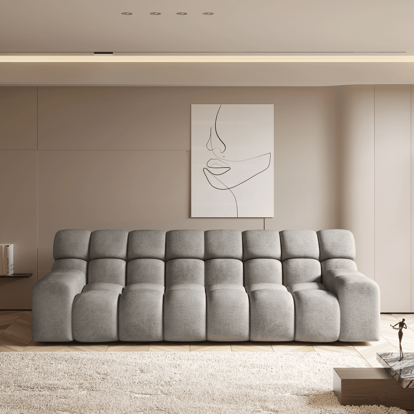 Nowoczesna sofa elektryczna Campile