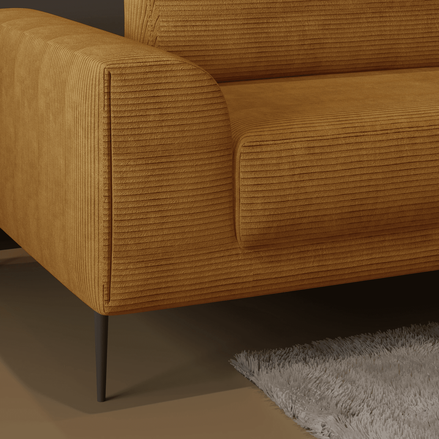 Elegancka sofa Capitol - pojemnik na pościel WERSAL
