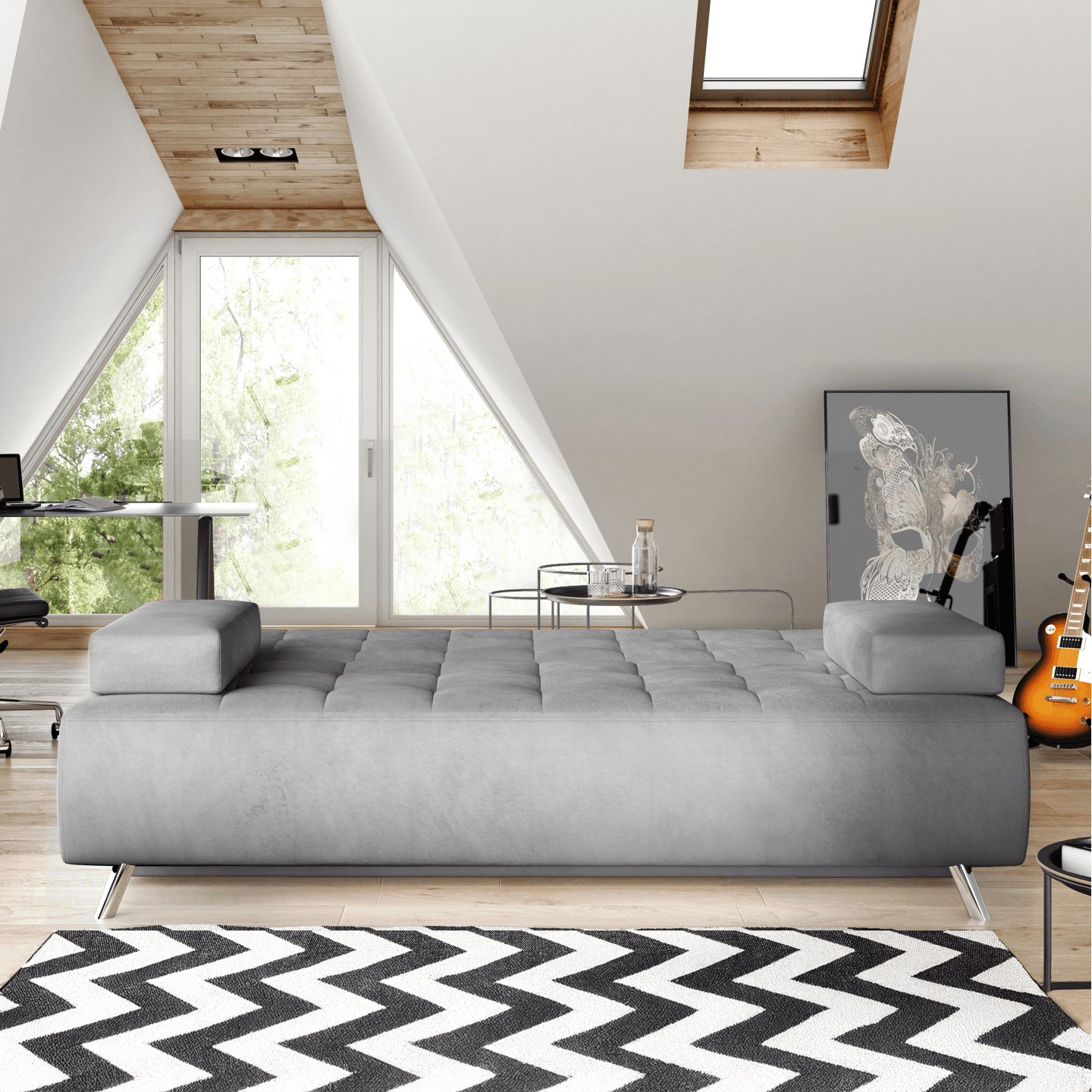 Komfortowa sofa Oslo z funkcją spania