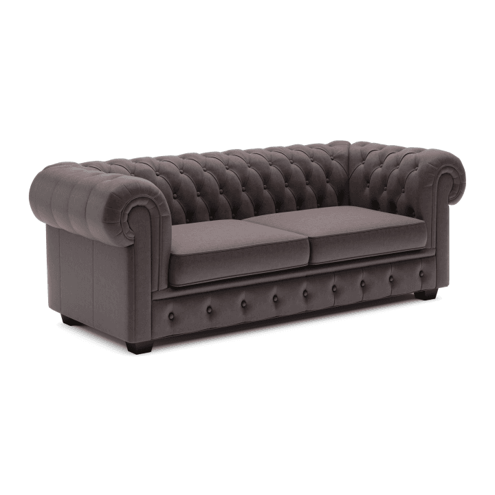 Przestronna sofa Chesterfield 3 WERSAL