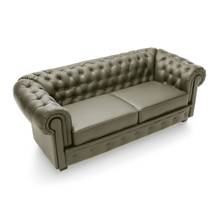 Luksusowa sofa Chesterfield 3 - Skóra naturalna WERSAL