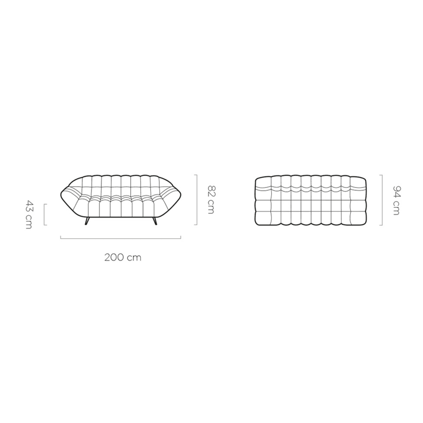Stylowa sofa Gappa 2