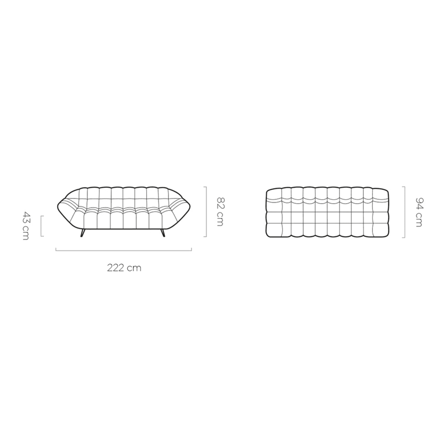 Nowoczesna Sofa Gappa 3