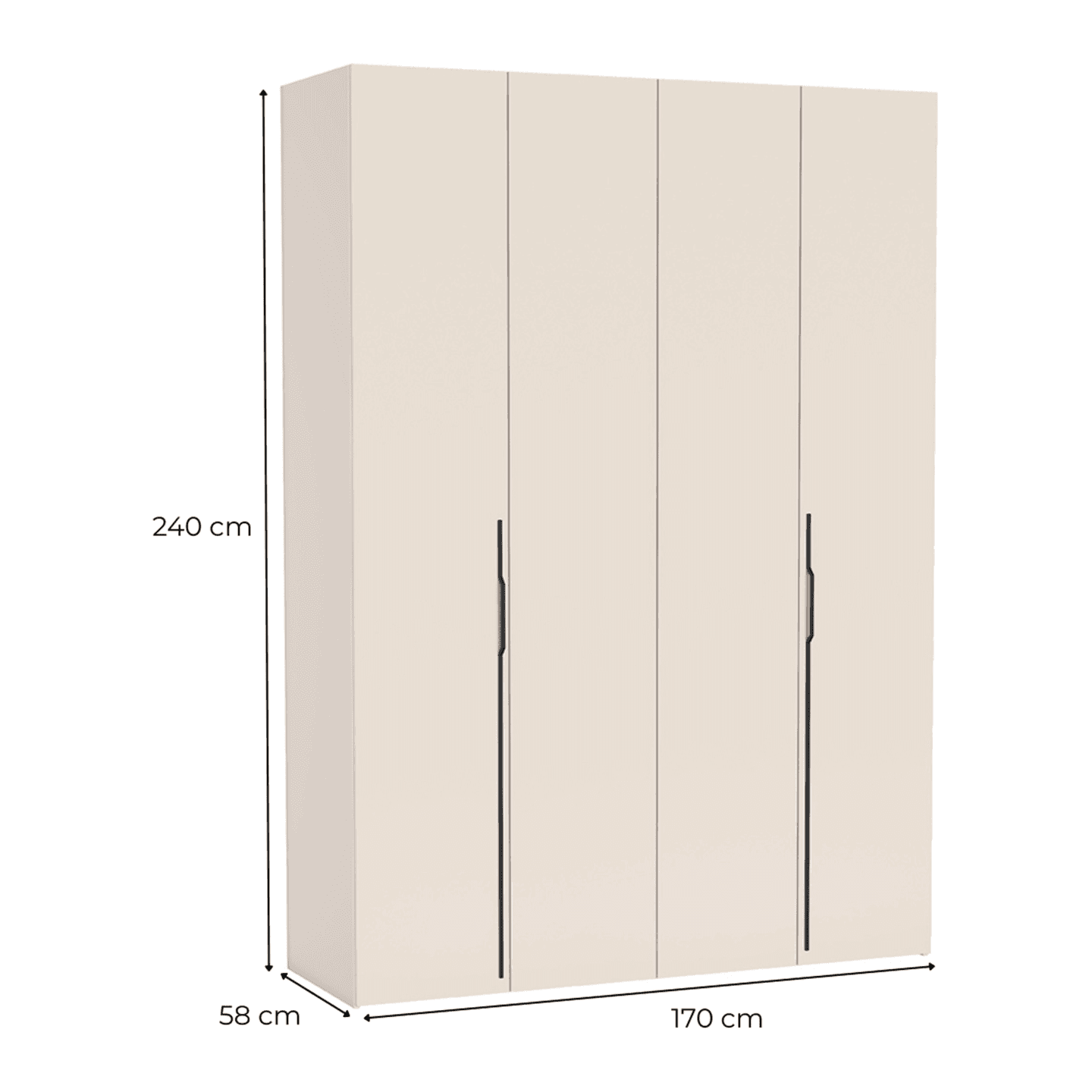 Szafa Legio 170x240 cm Kaszmir