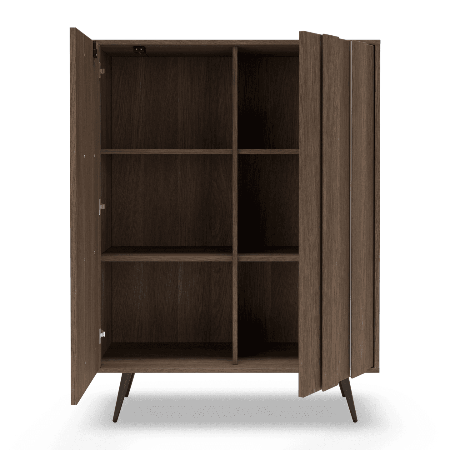 Wysoka komoda Novo 2D 125 cm Dąb Dunin