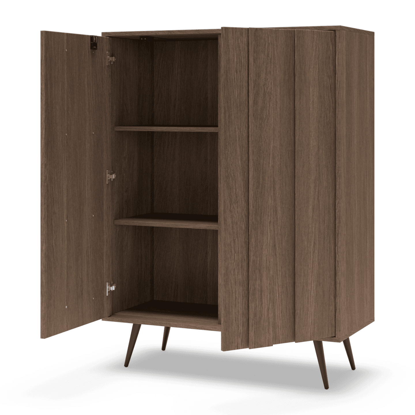 Wysoka komoda Novo 2D 125 cm Dąb Dunin