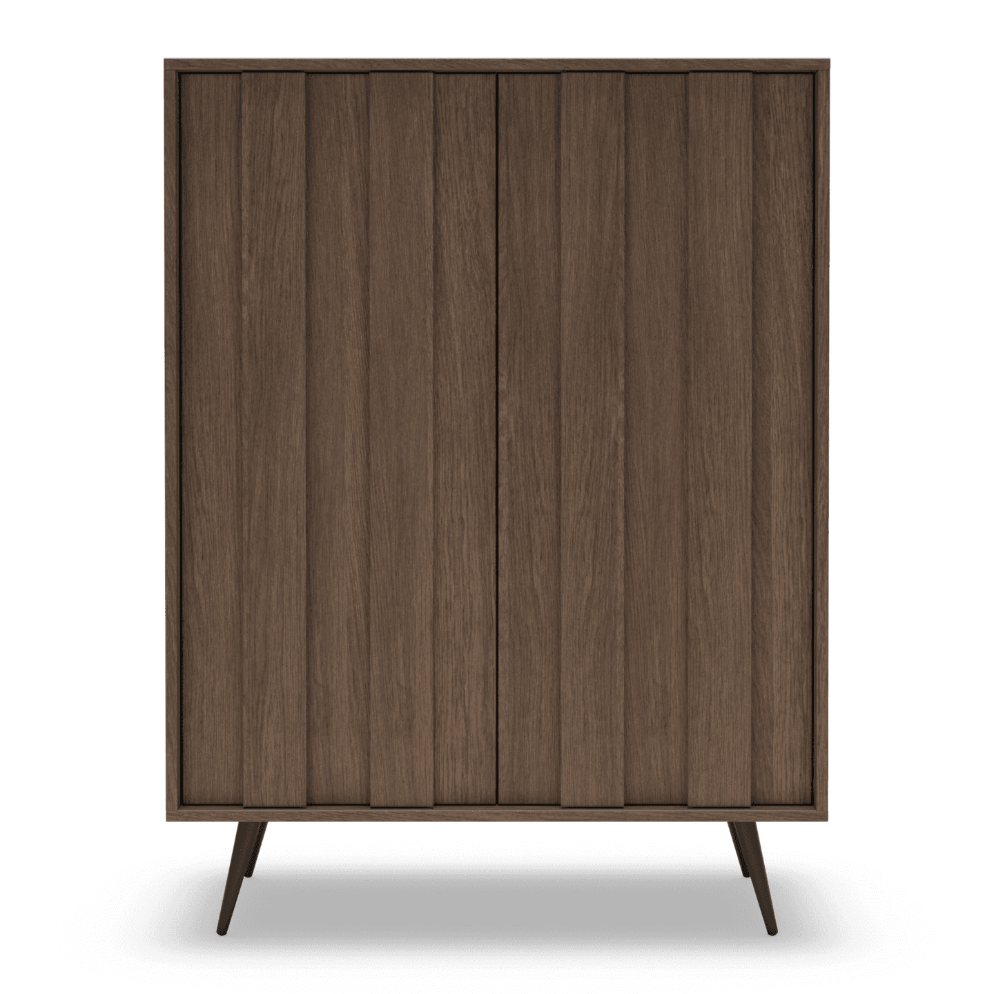 Wysoka komoda Novo 2D 125 cm Dąb Dunin