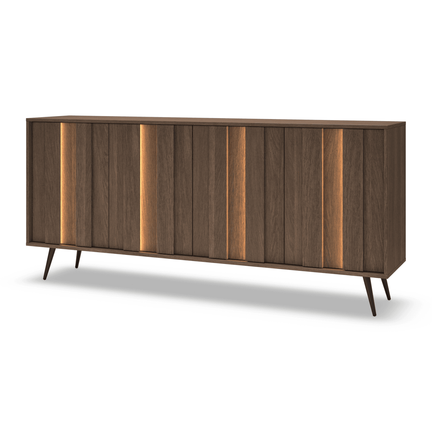 Komoda Novo 4D 183 cm Dąb Dunin