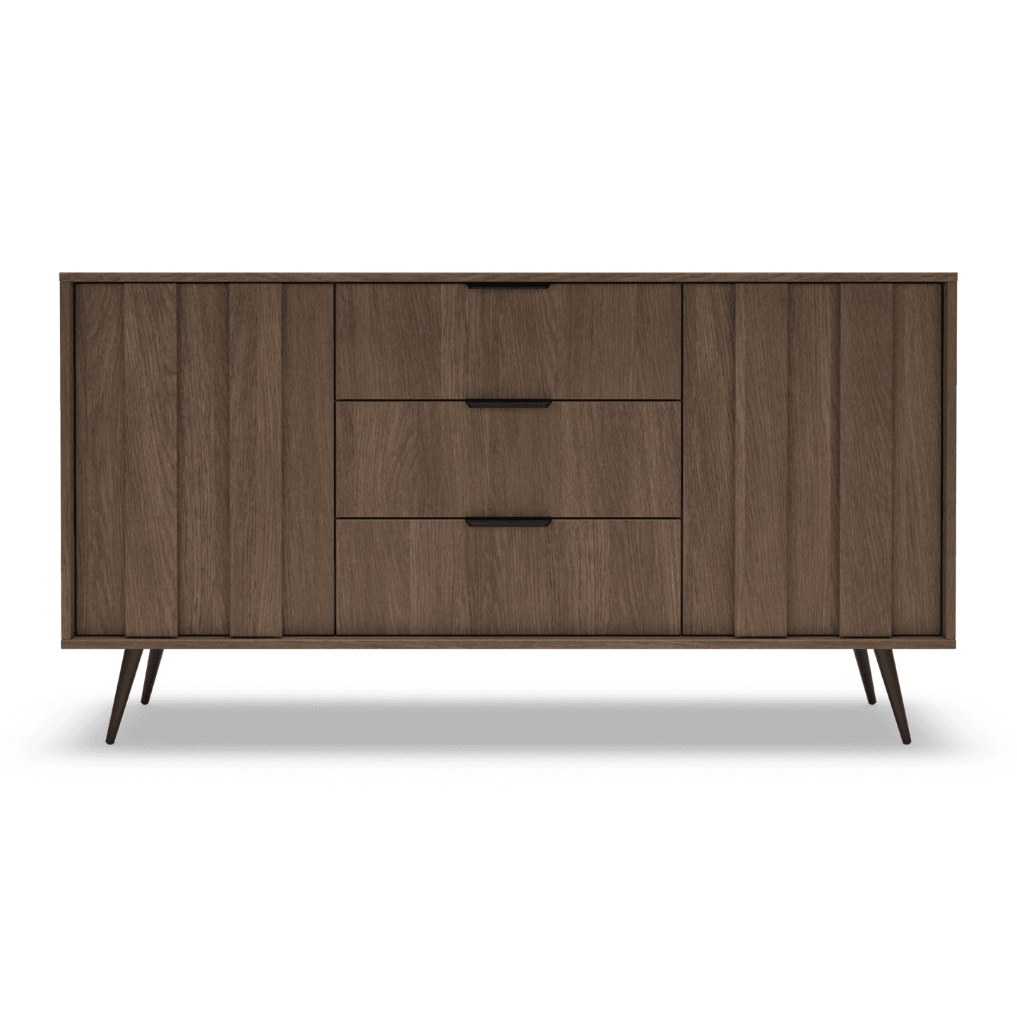 Komoda Novo 153 cm 3 szuflady Dąb Dunin