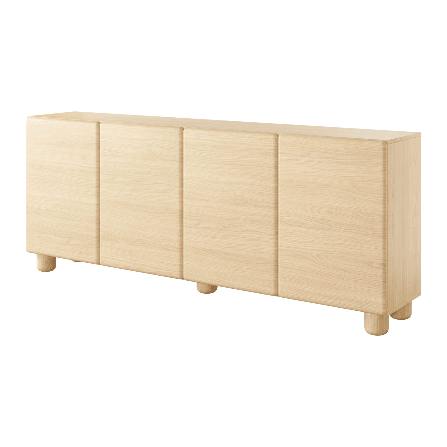 Komoda Bumi 4D 200 cm Dąb Vicenza