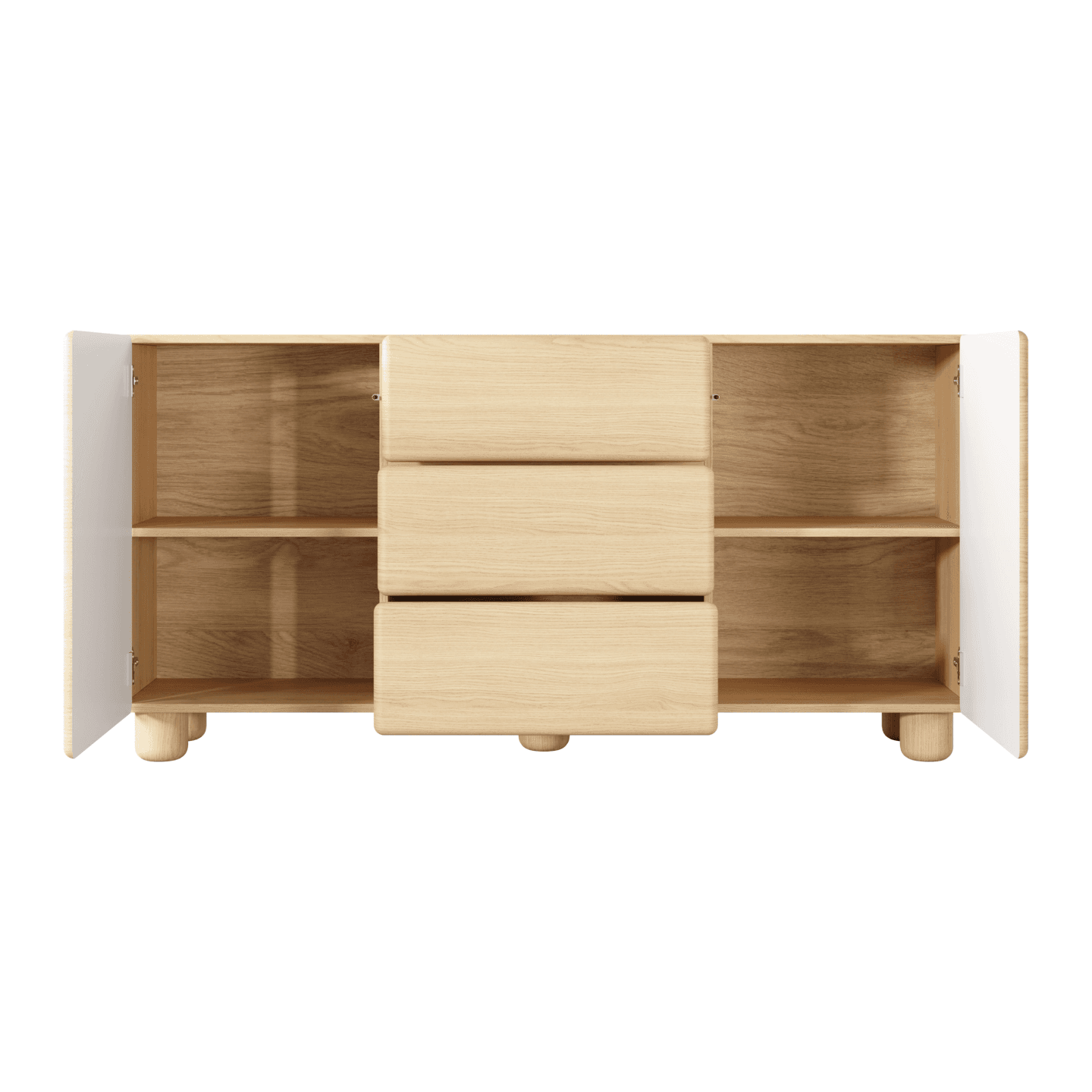 Komoda Bumi 4D 160 cm Dąb Vicenza