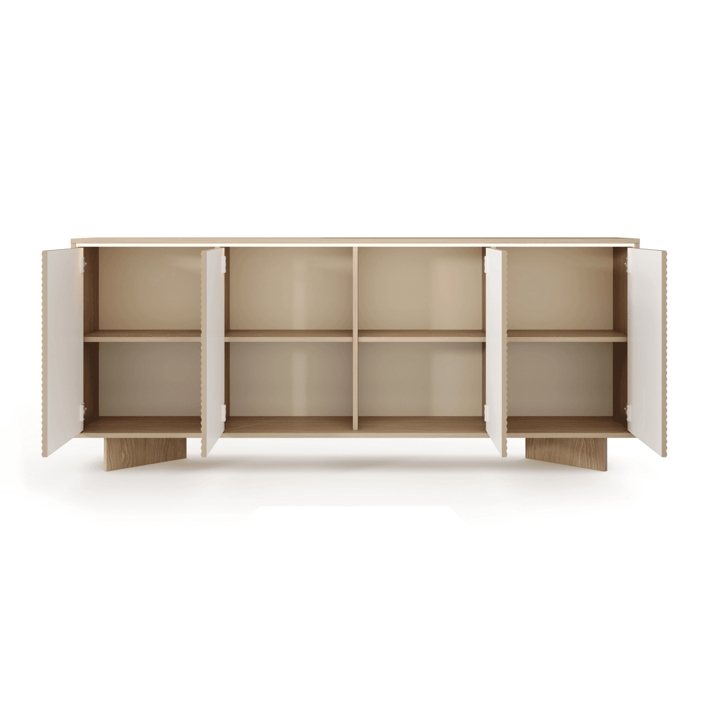 Komoda Royo 4D 204 cm Kolor Capuccino