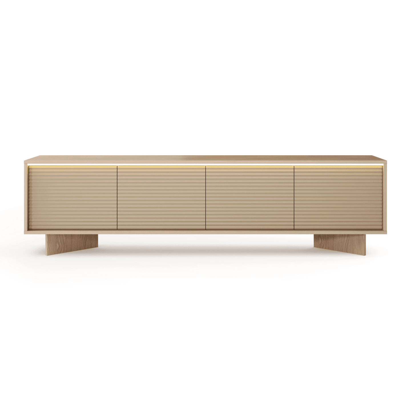 Szafka RTV Royo 4D 204 cm Kolor Capuccino