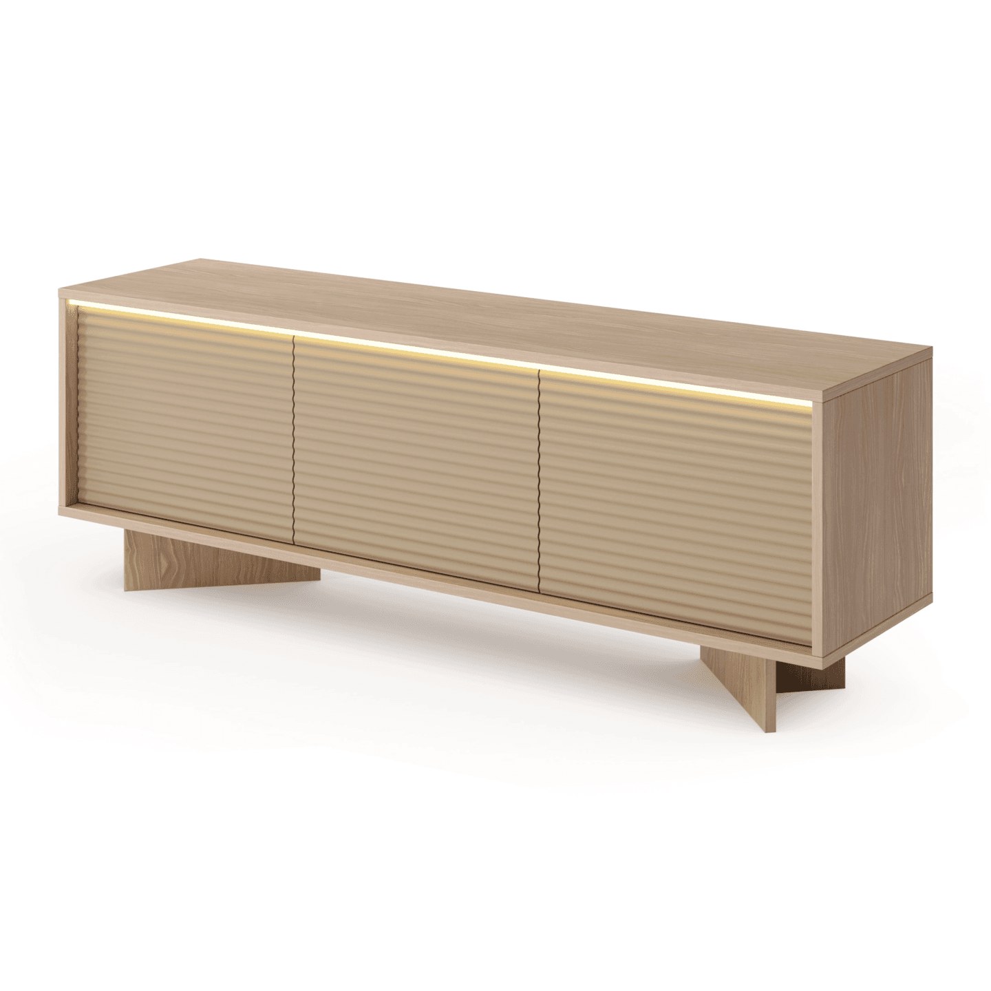 Szafka RTV Royo 3D 154 cm Kolor Capuccino