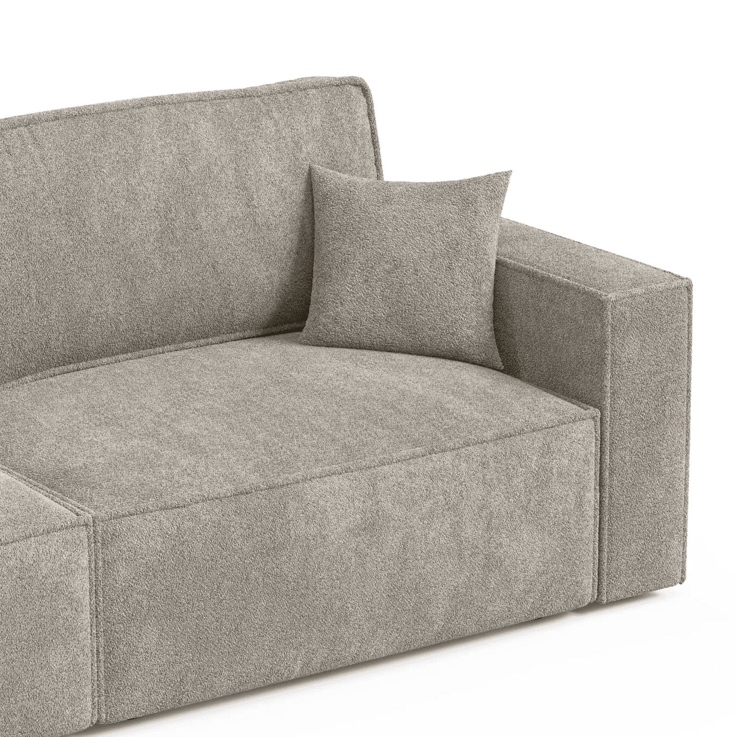 Elegancka sofa wypoczynkowa ARON S | Rozkładana | Tkanina Coral 65
