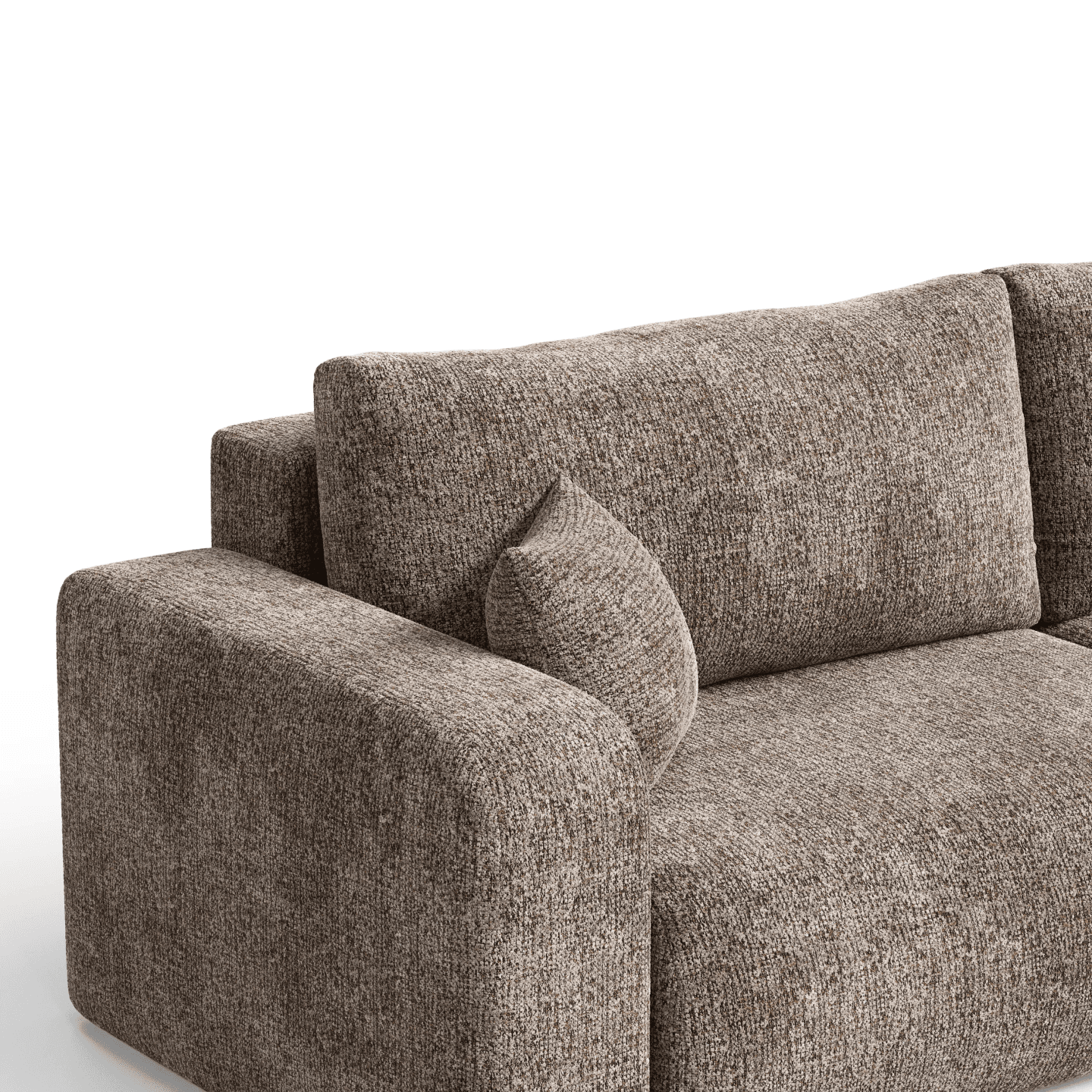 Sofa LARGO S z funkcją spania | Rozkładana | Tkanina Bella 05
