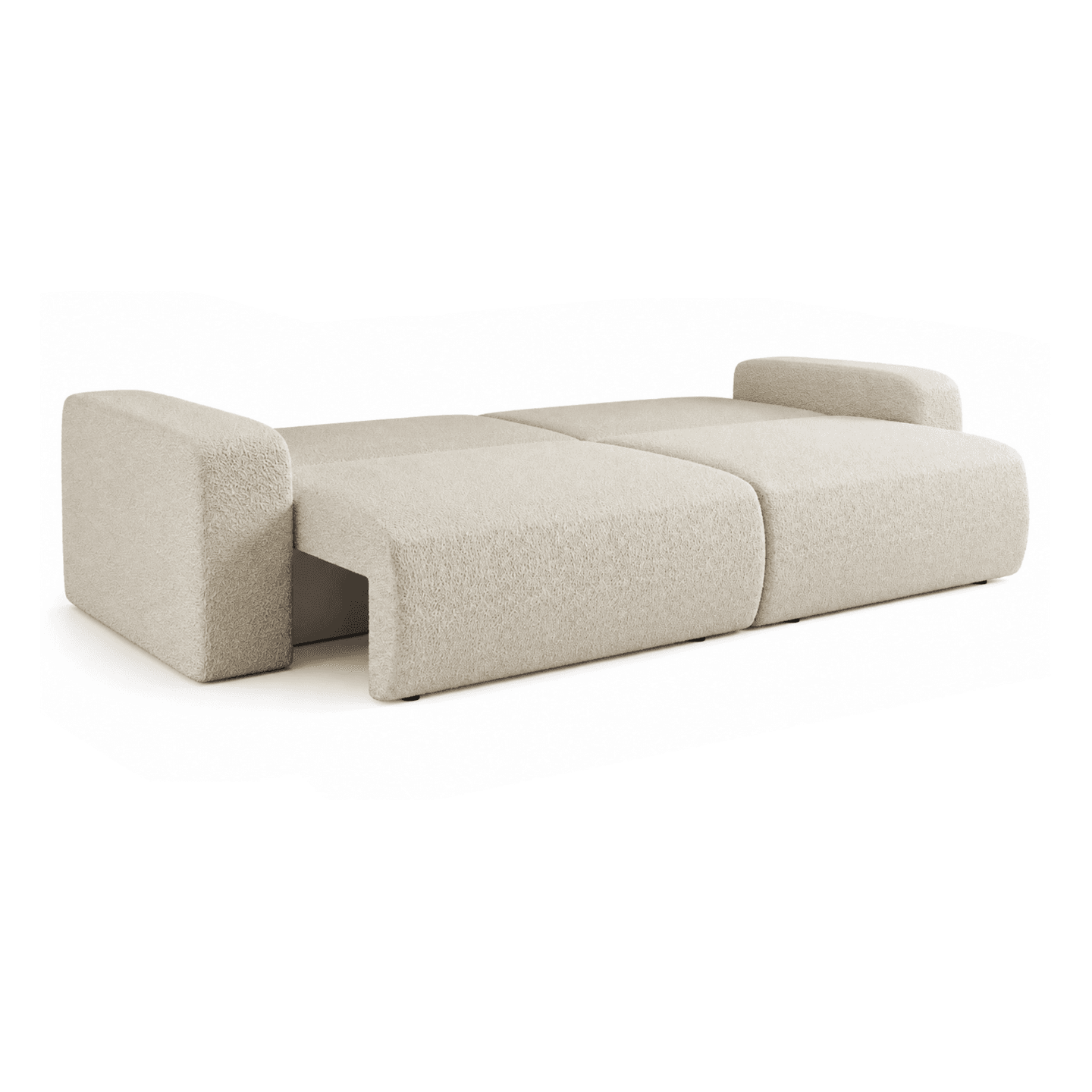 LARGO S sofa z funkcją spania | Rozkładana | Tkanina Bella 65