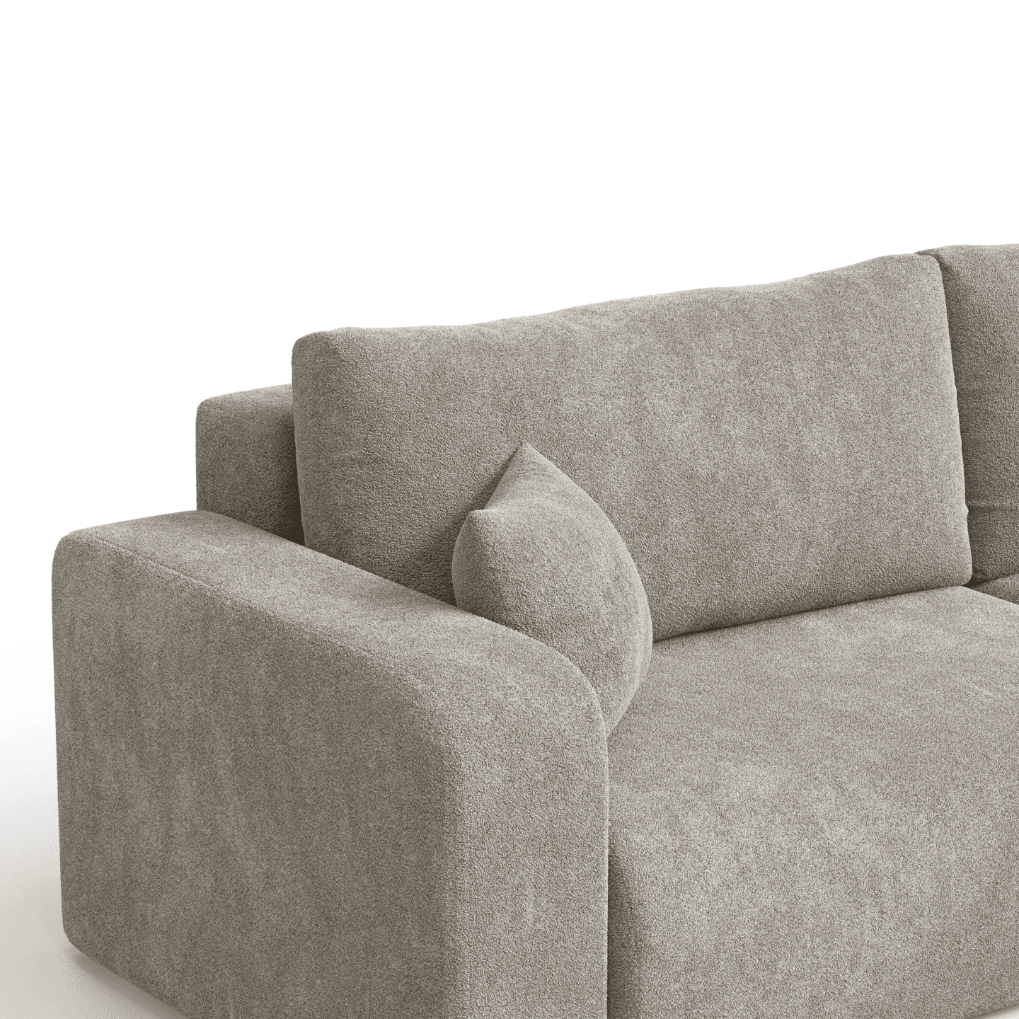 Sofa wypoczynkowa LARGO S do salonu | Rozkładana | Tkanina Coral 65