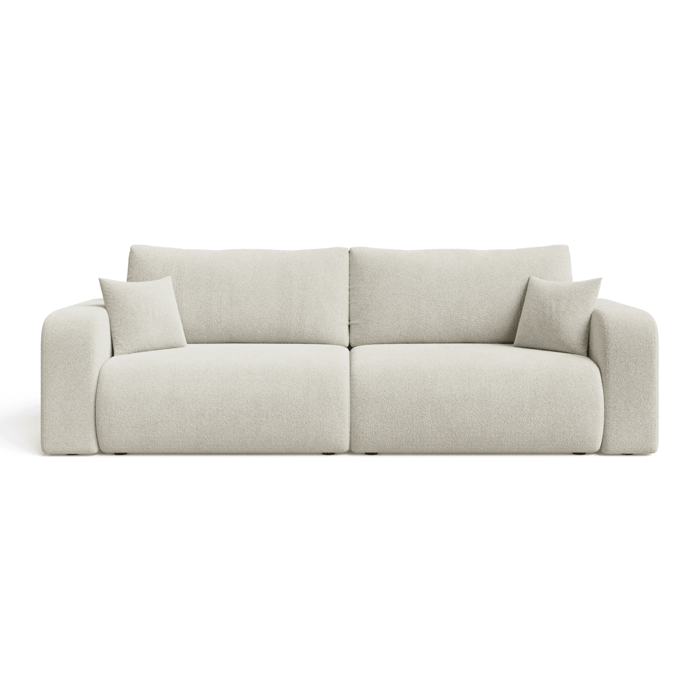 Elegancka sofa LARGO S do salonu | Rozkładana | Tkanina Quelle 92