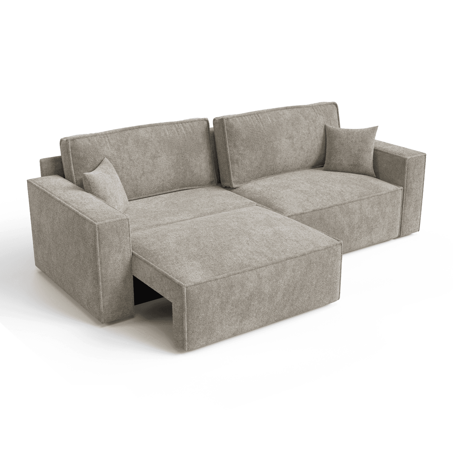 ARON S CORNER sofa-narożnik wypoczynkowy | Rozkładany | Tkanina Coral 65
