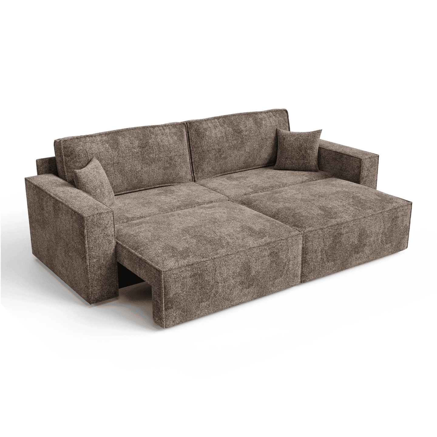 Elegancki ARON S CORNER sofa-narożnik | Rozkładany | Tkanina Poso 135
