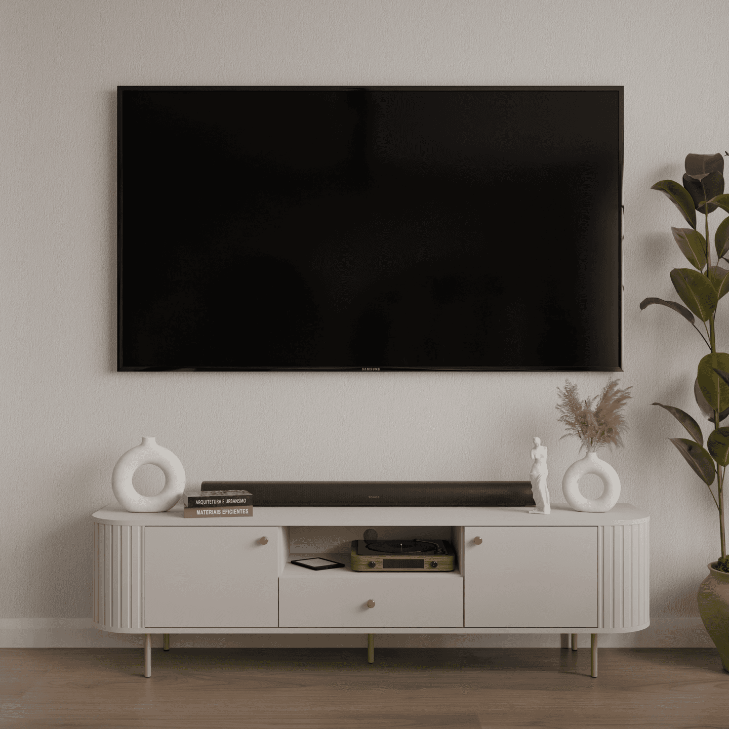 Szafka RTV Fiero 181 cm Beż piaskowy