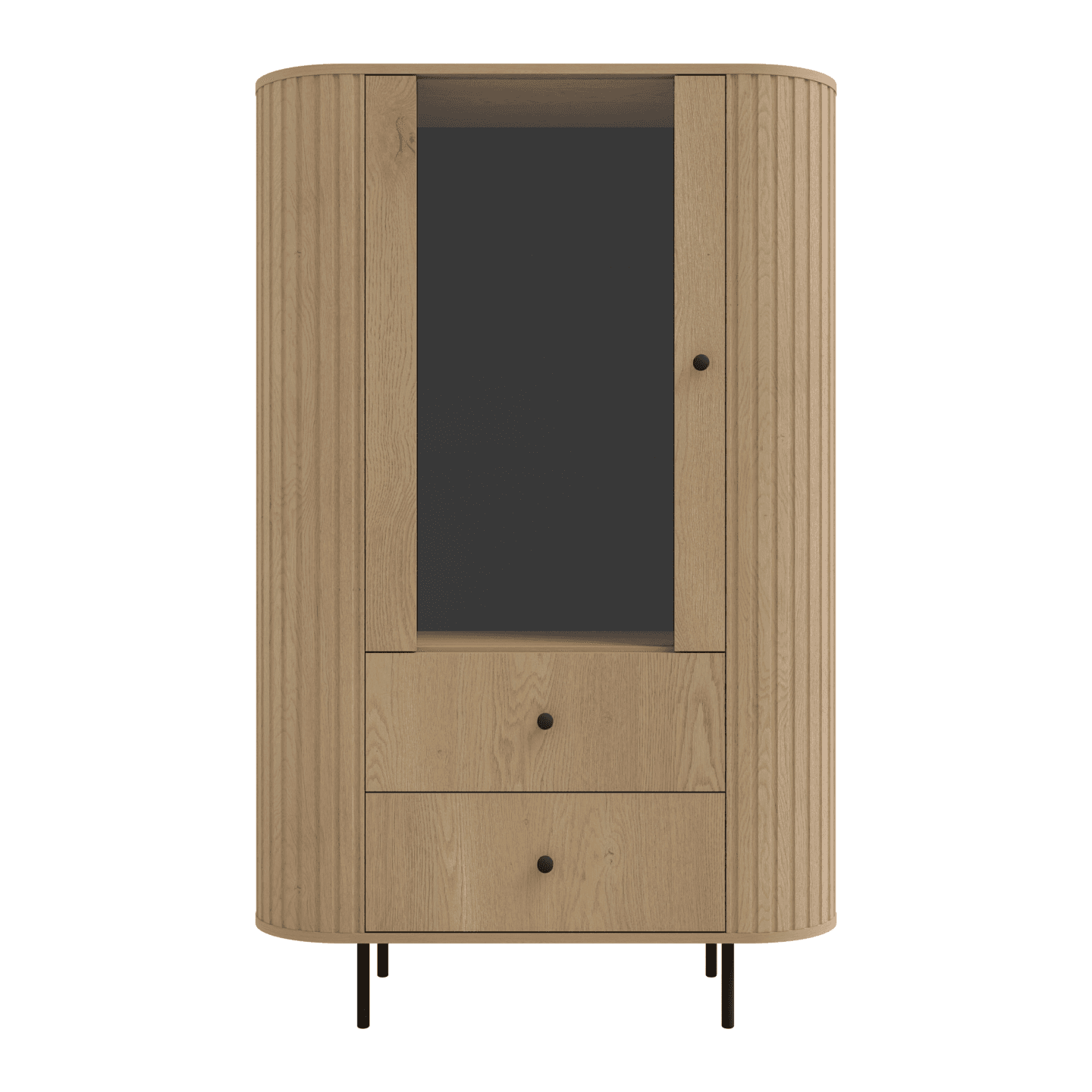 Witryna Fiero 98 cm Dąb cremona