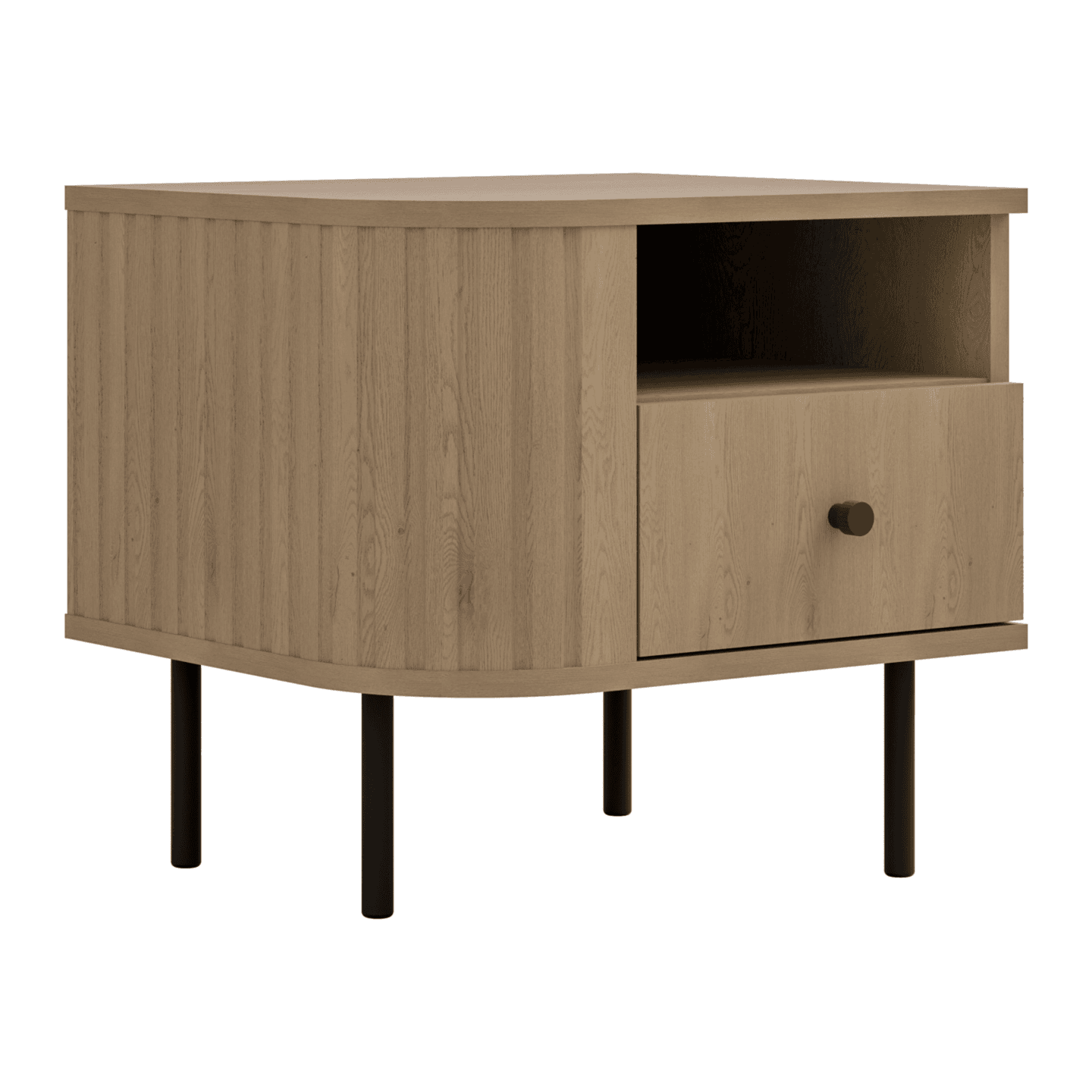 Szafka nocna Fiero 48 cm Dąb cremona