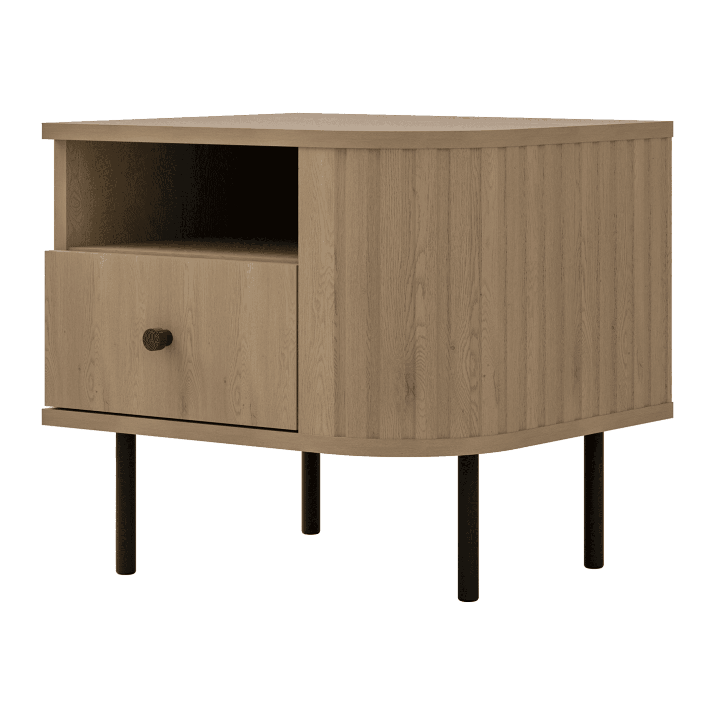 Szafka nocna Fiero 48 cm Dąb cremona